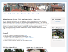 Tablet Screenshot of feldbahn.ch